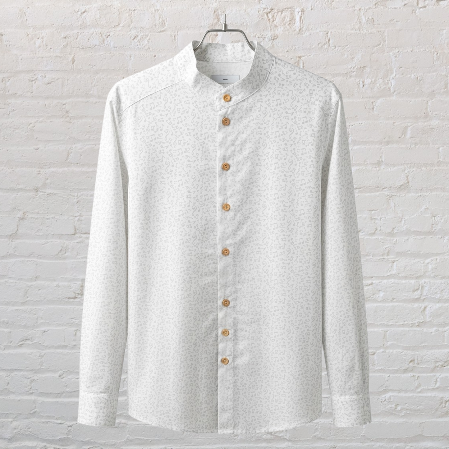 Pánska bavlnená košeľa s notami - 100% bavlna | altex.sk